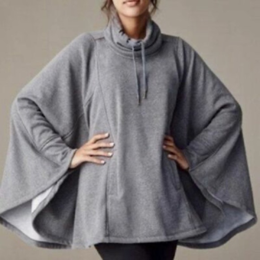UGG: FLEECE PICHOT Double Knit CAPE PONCHO - Picture 7 of 16